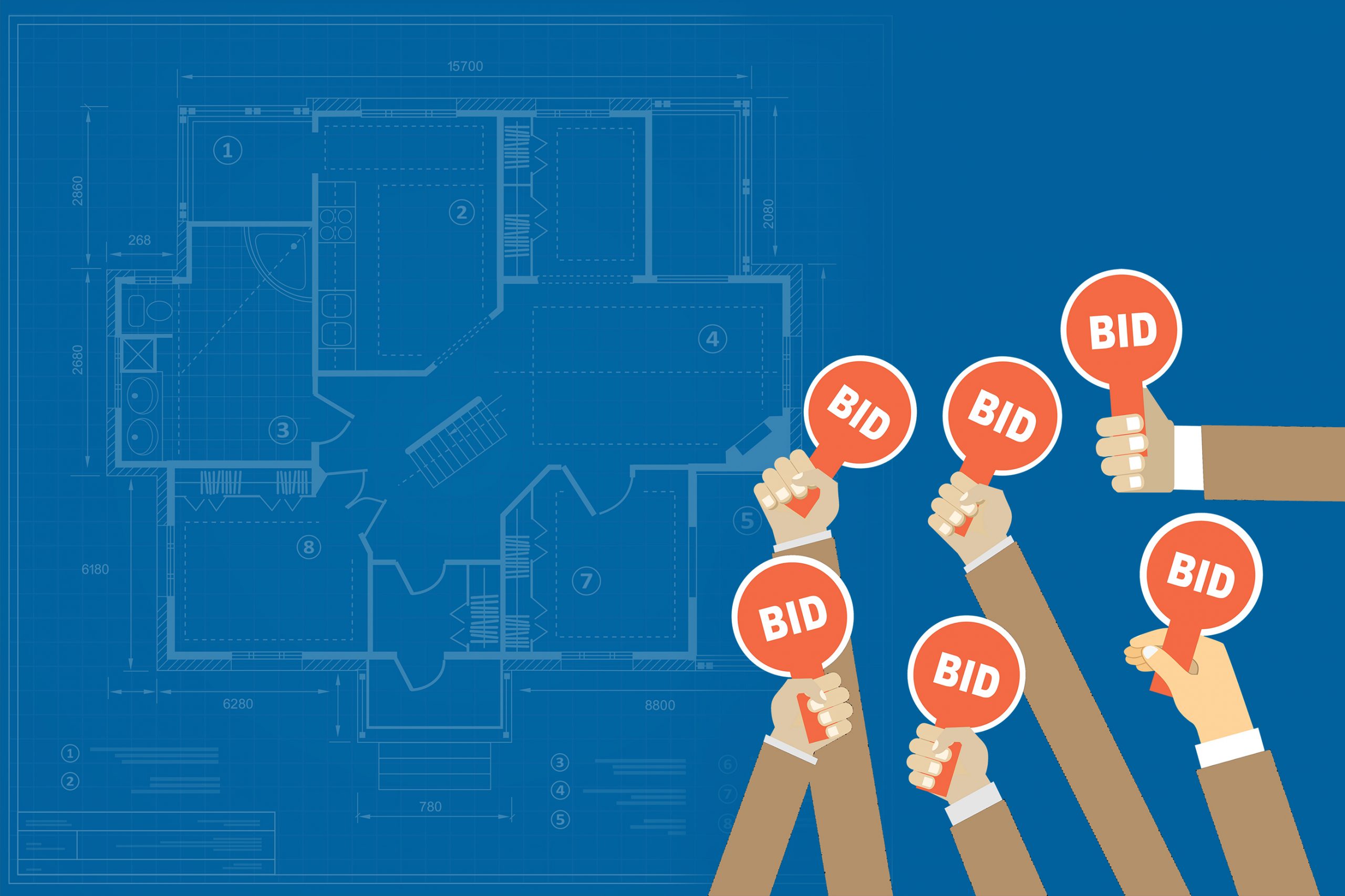 How to be Competitive in a Bidding War header image.