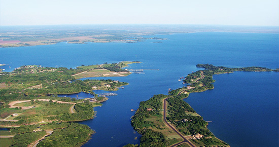 Richland Chambers Lake header image.