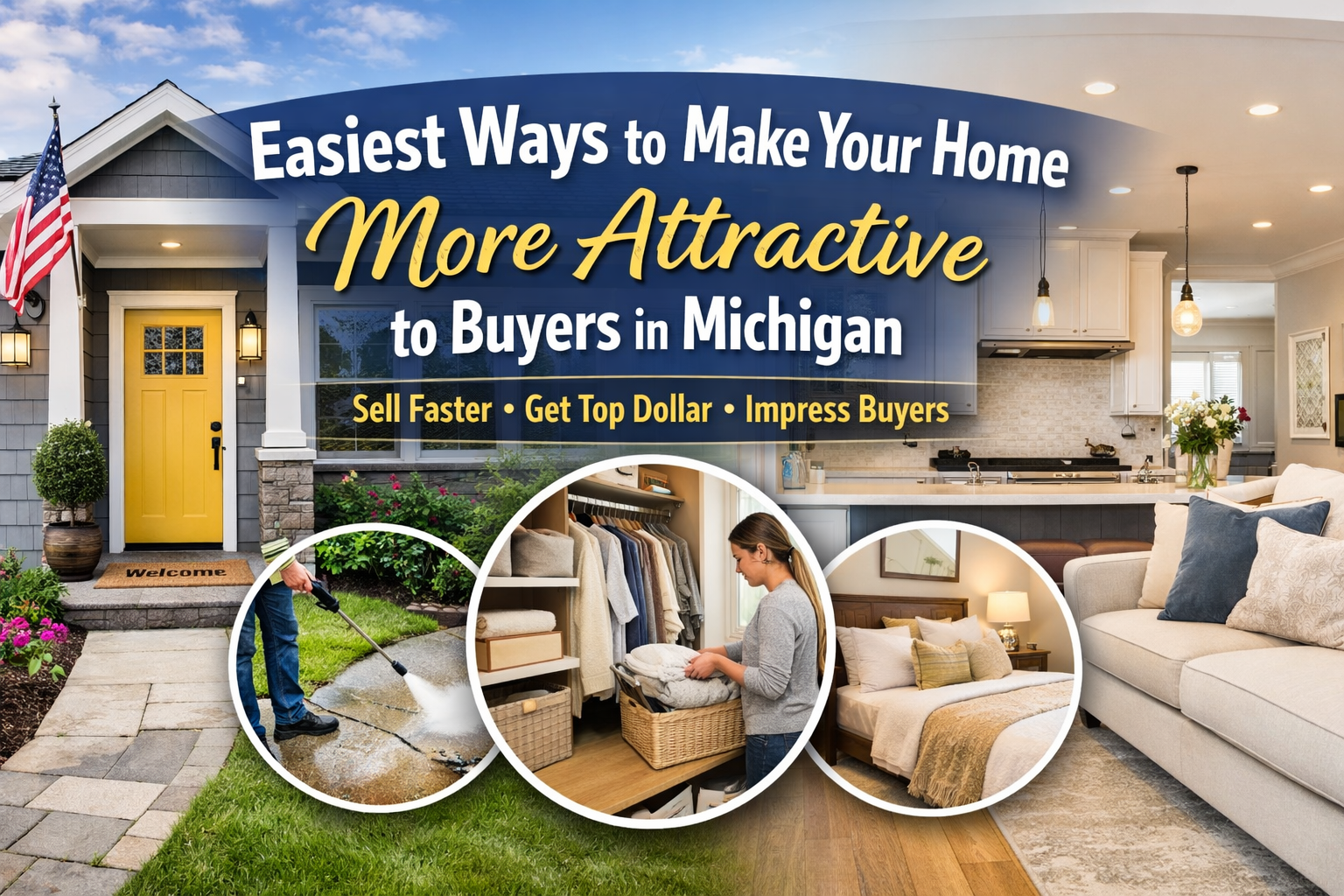 The Easiest Ways to Make Your Home More Attractive to Buyers in Michigan