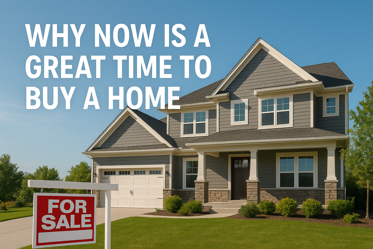 Why Now is a Great Time to Buy a Home