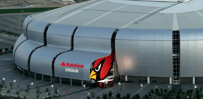 State Farm Stadium: Home of the Arizona Cardinals in Phoenix, Arizona header image.