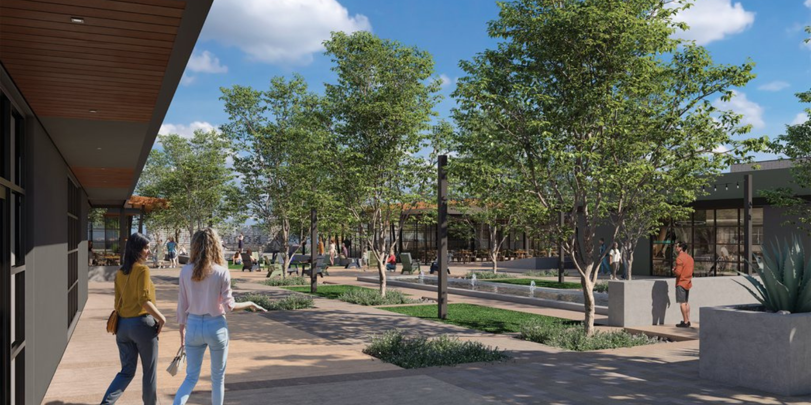 $100 million restaurant, retail, hotel project begins construction in Gilbert header image.