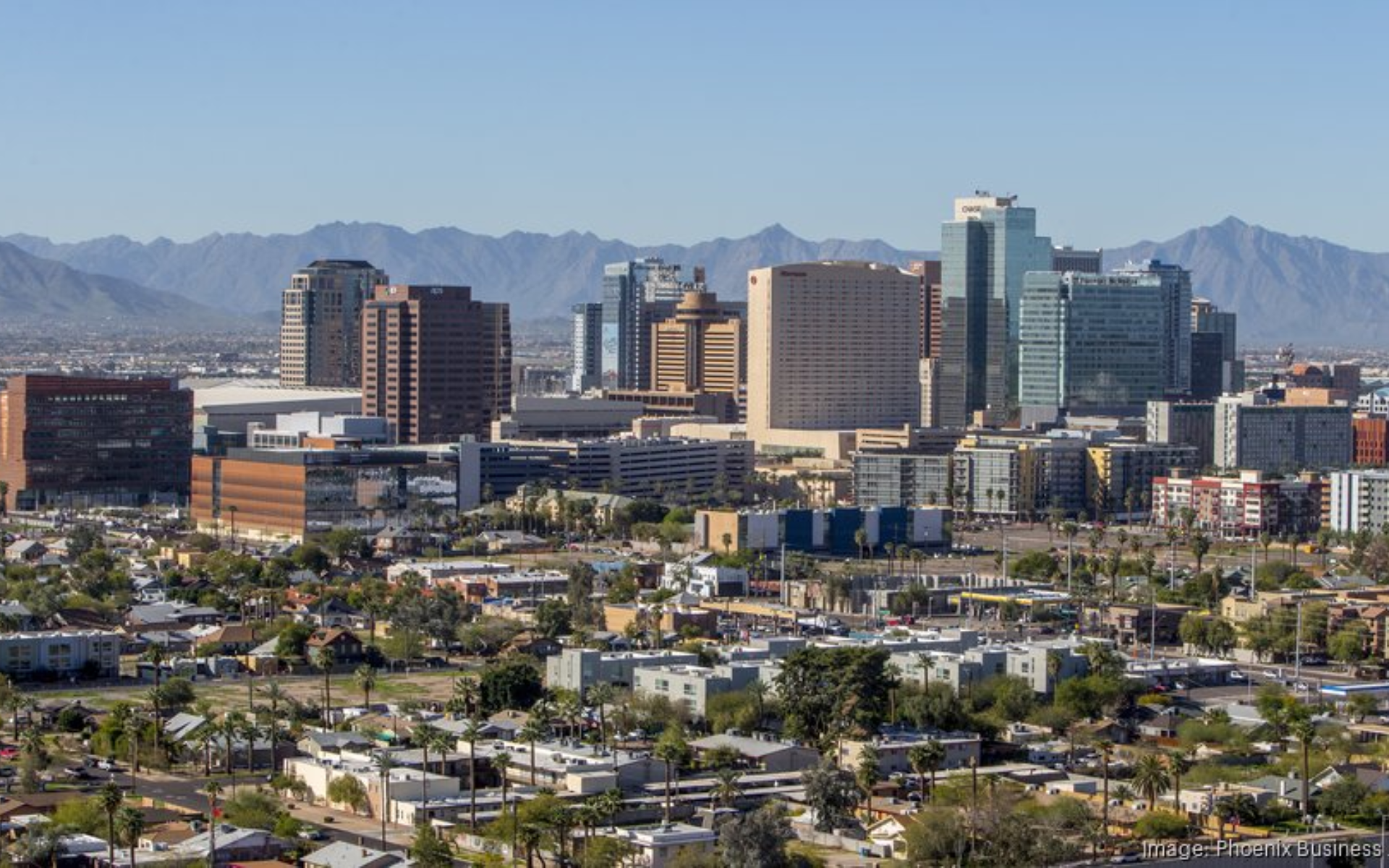 Phoenix's tech momentum fuels Arizona's strong business attraction ranking header image.