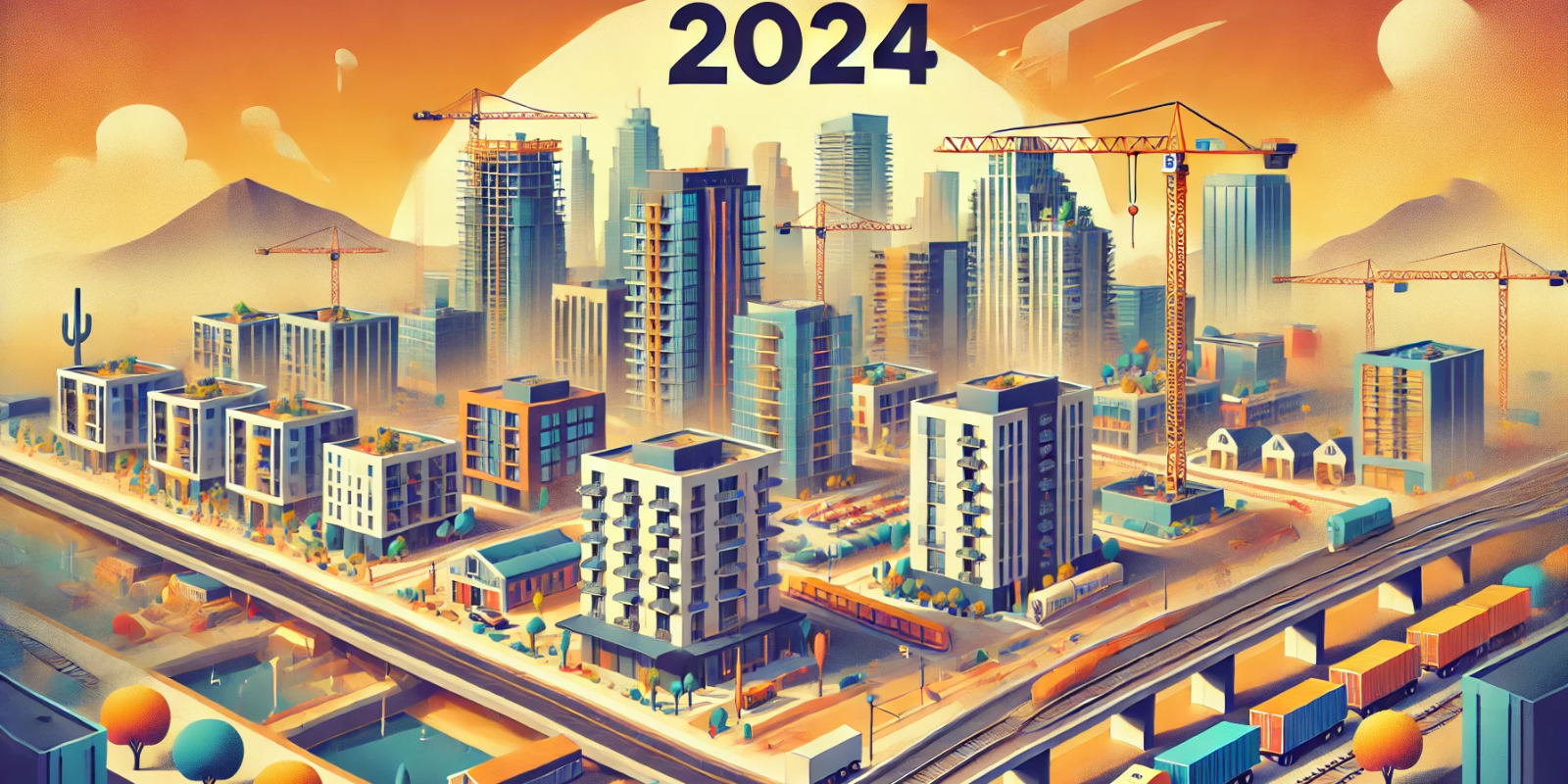 Metro Phoenix is adding more apartments. Here's how many new units were built in 2024 header image.