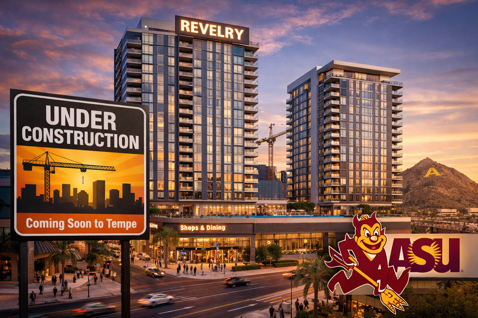 Construction on towers to start in Tempe where Devil's Advocate stood header image.
