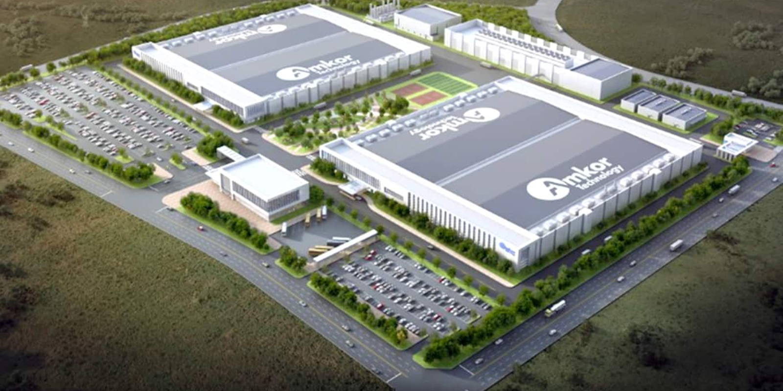 Amkor Technology moves ahead to build $2B campus in Peoria after buying 56 acres header image.