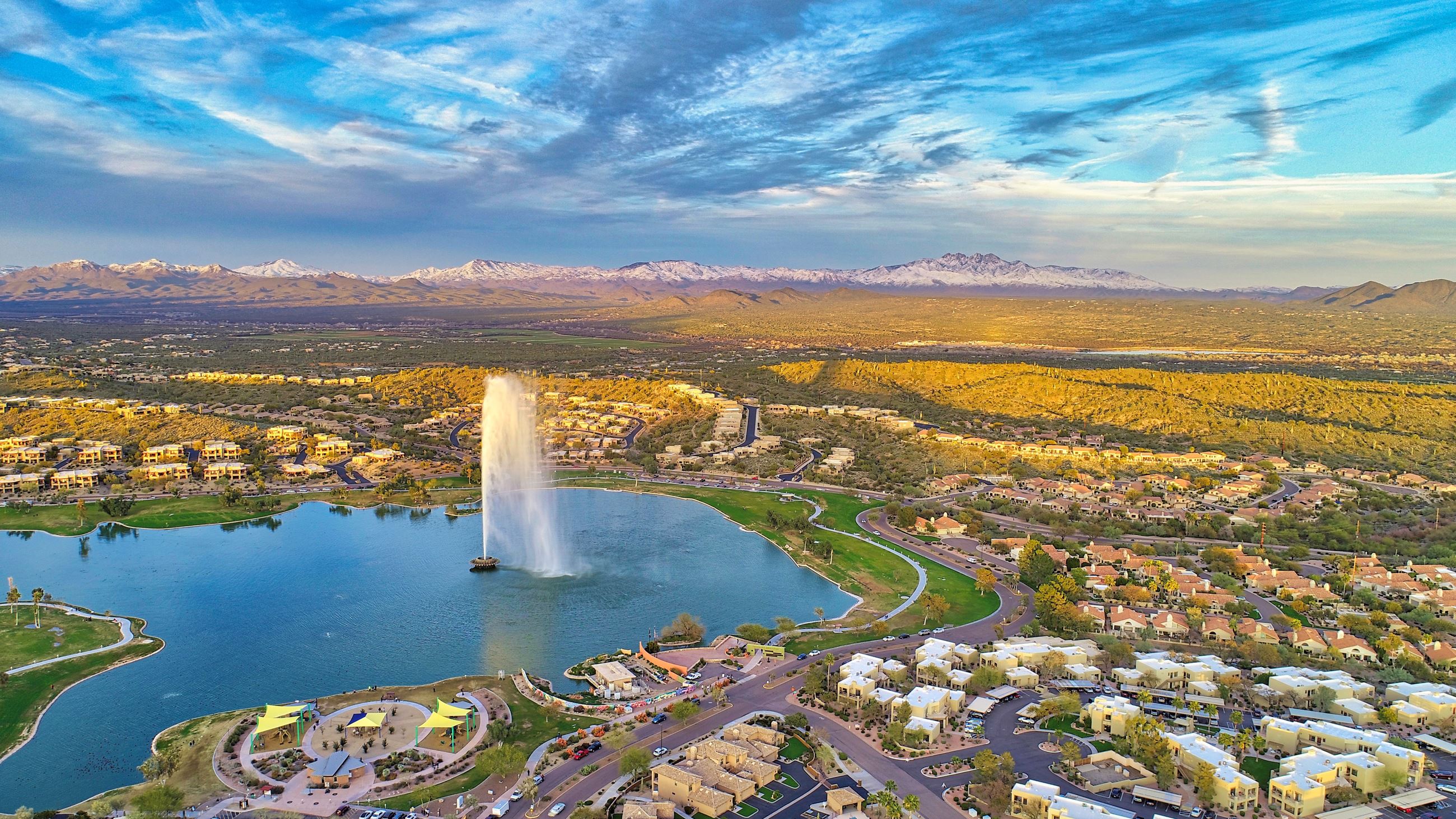 Fountain Hills, Arizona header image.