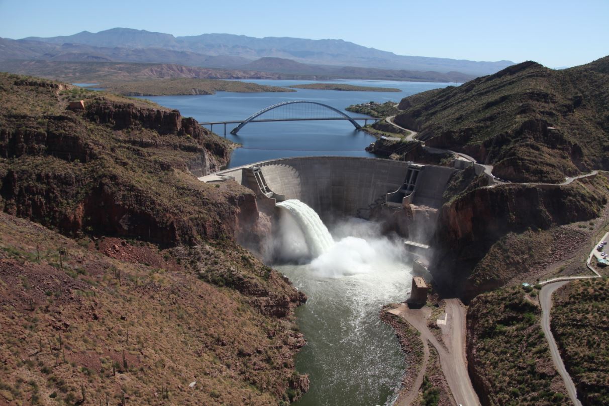 The Salt River Project Reservoir System: Ensuring Water Supply, Flood Control, and Power Generation header image.