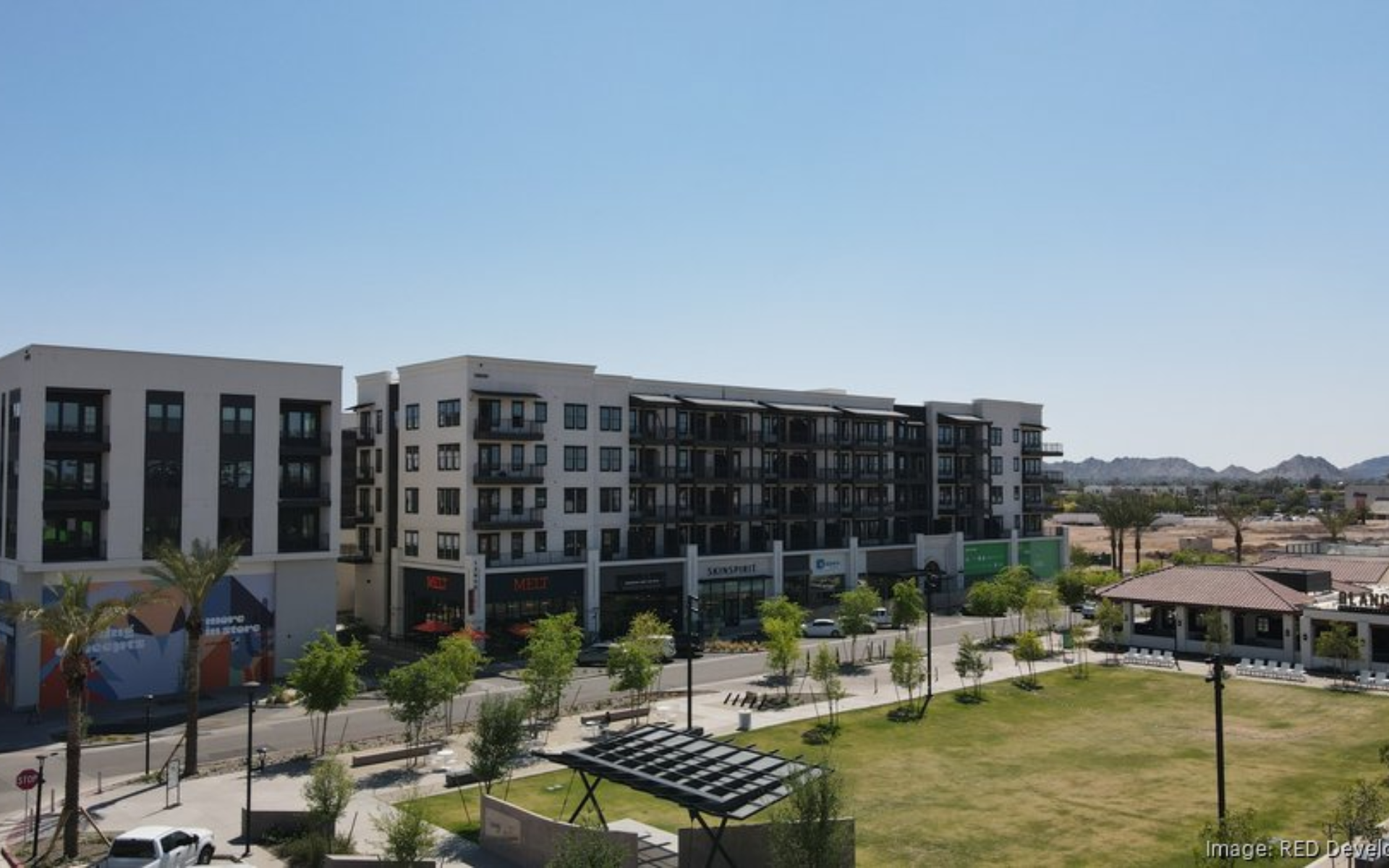 PV, the redevelopment of the former Paradise Valley Mall. RED Development