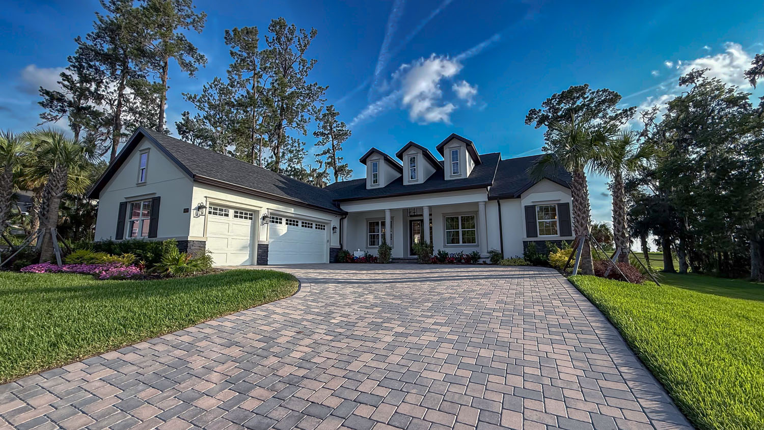 Golf Course Home with 3 Car Garage and Cover Front Porch