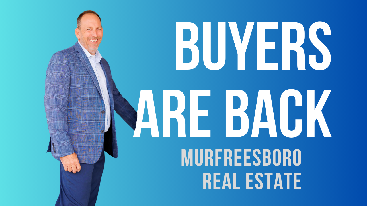 Murfreesboro Pending Sales Jump 16% as Mortgage Rates Drop Nearly a Full Point Over Last Year header image.