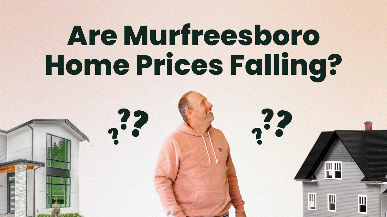 Murfreesboro Real Estate Report: Are Murfreesboro Home Prices Falling?