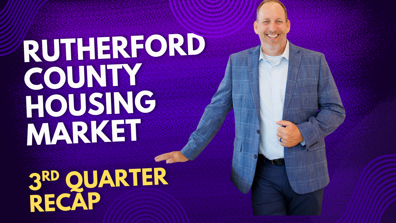 Rutherford County Housing Market Update | October 2025 Real Estate Trends header image.