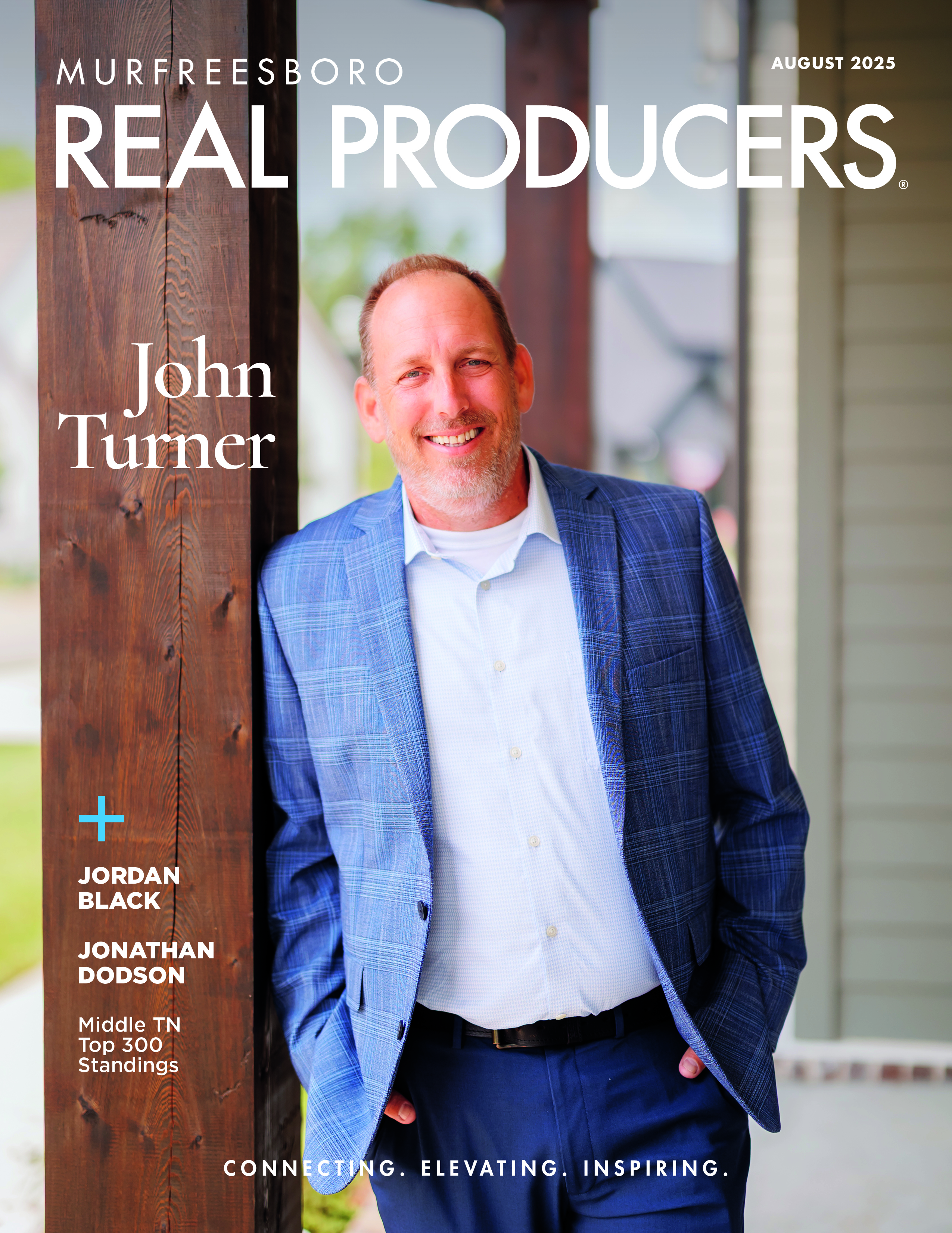Top Murfreesboro Real Estate Agent John Turner is featured in Real Producers Magazine