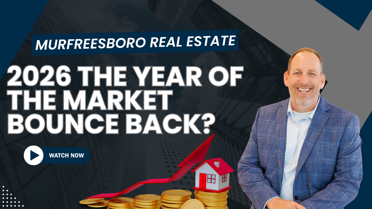  John Turner discusses the 2026 Murfreesboro real estate market outlook with weekly market data charts