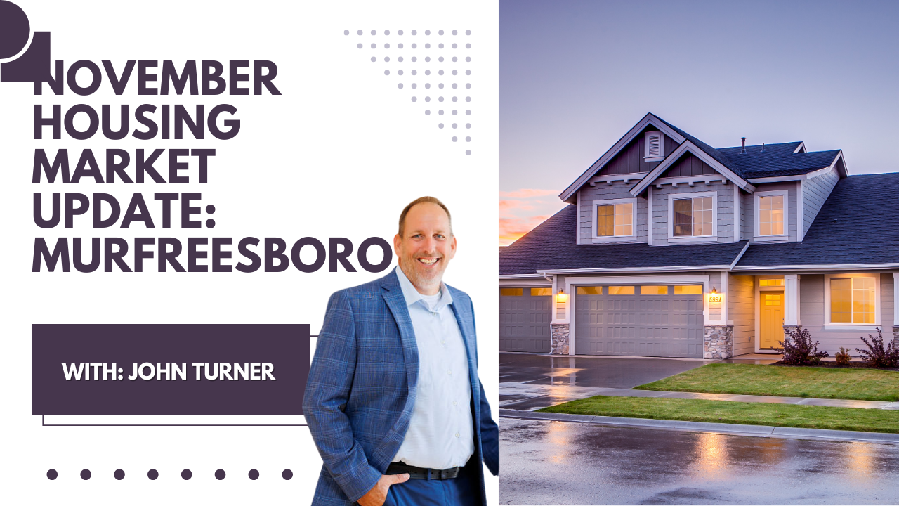 Murfreesboro Real Estate Report — November Housing Recap