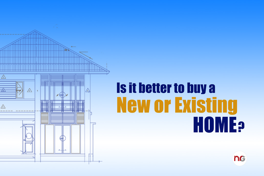 Should You Buy a New or Existing Home? header image.