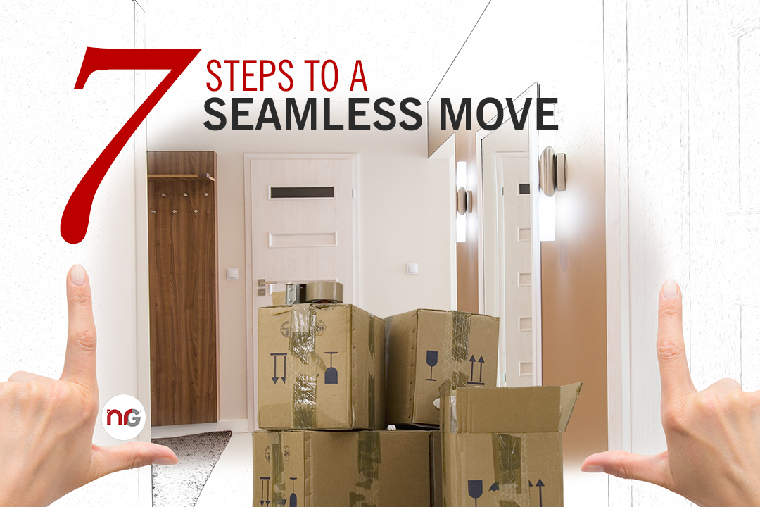 7 Steps to a Seamless Move header image.