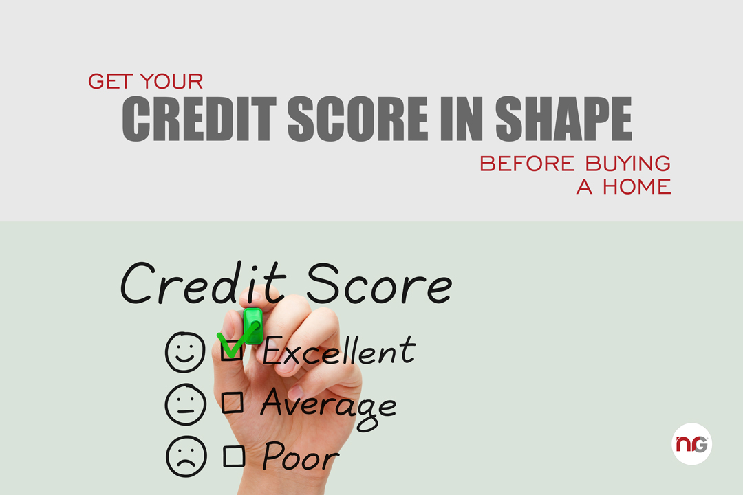 Get Your Credit Score in Shape Before Buying a Home header image.