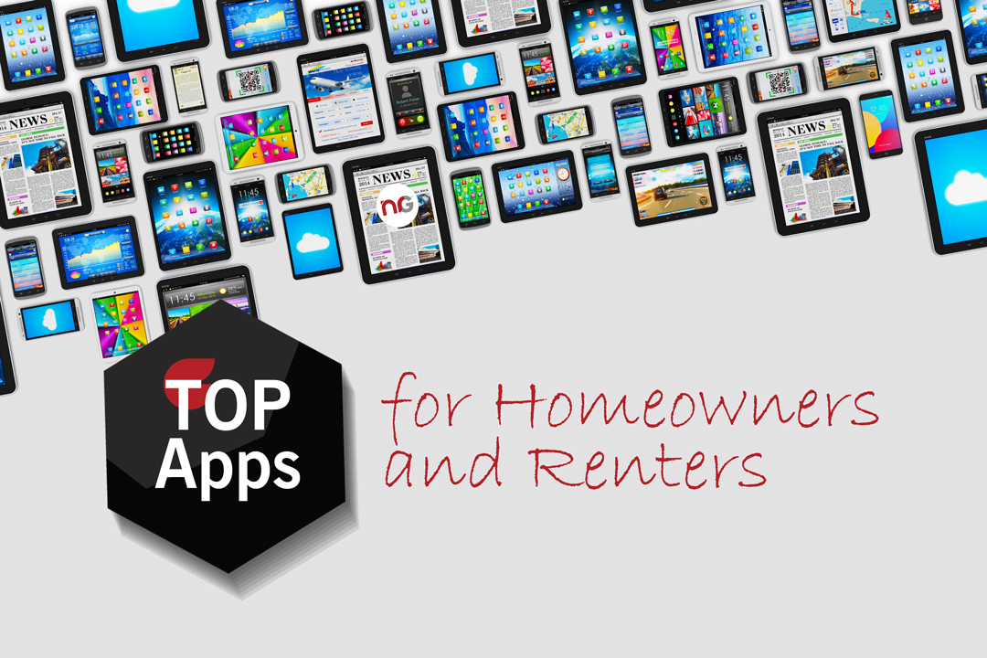 Top 11 Apps for Homeowners and Renters header image.