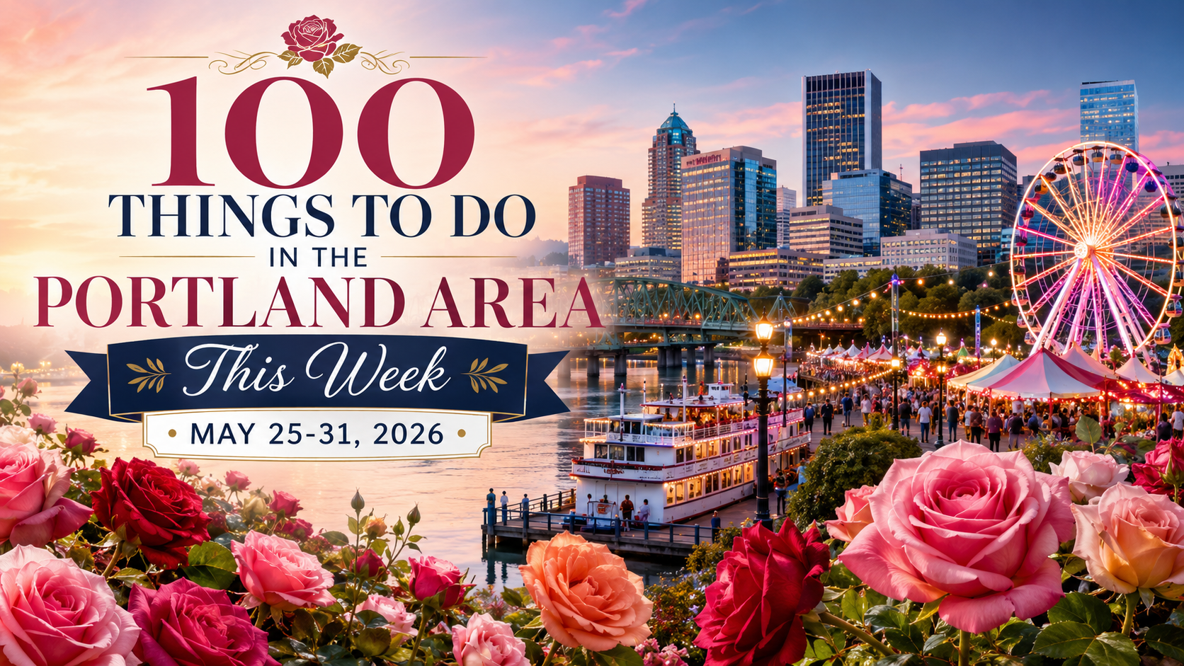 100 things to do in the Portland area this week May 25-31 2026