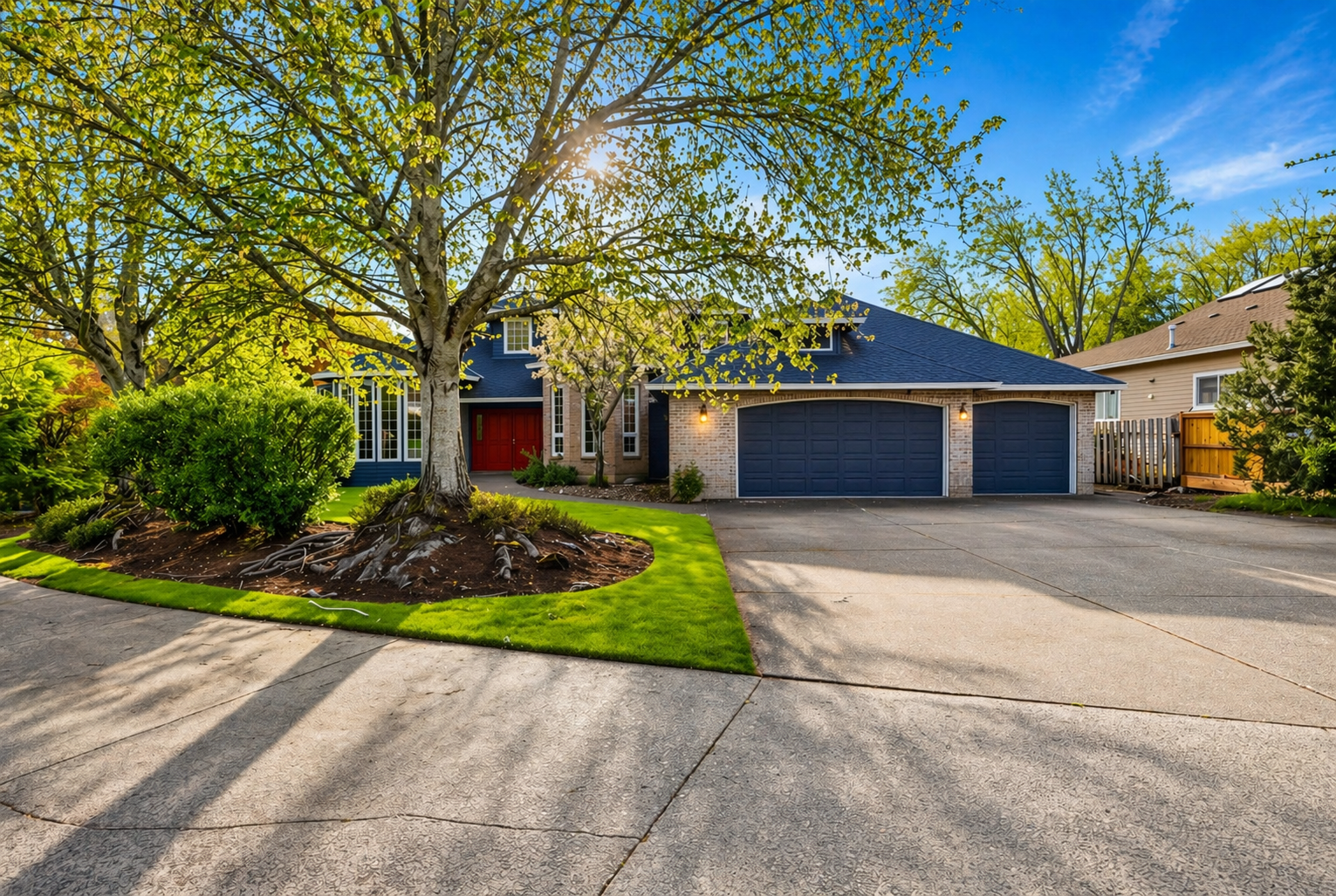 Single-level home for sale at 14234 NW Lakeshore Ct in Cedar Mill, Portland Oregon