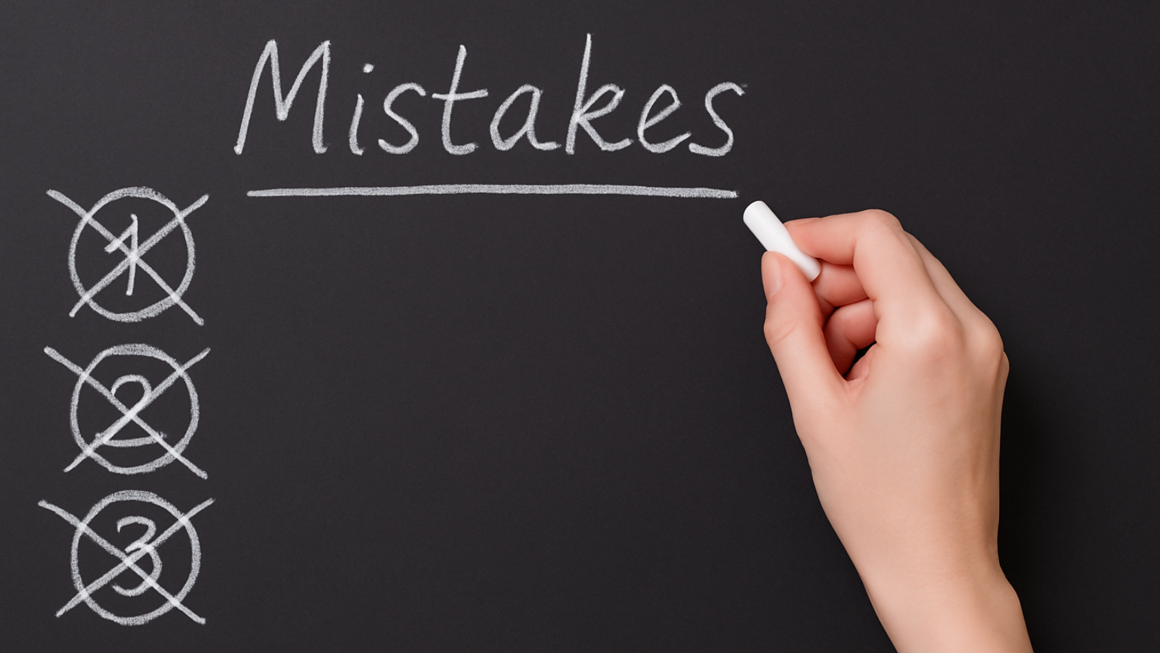 Seller Mistakes