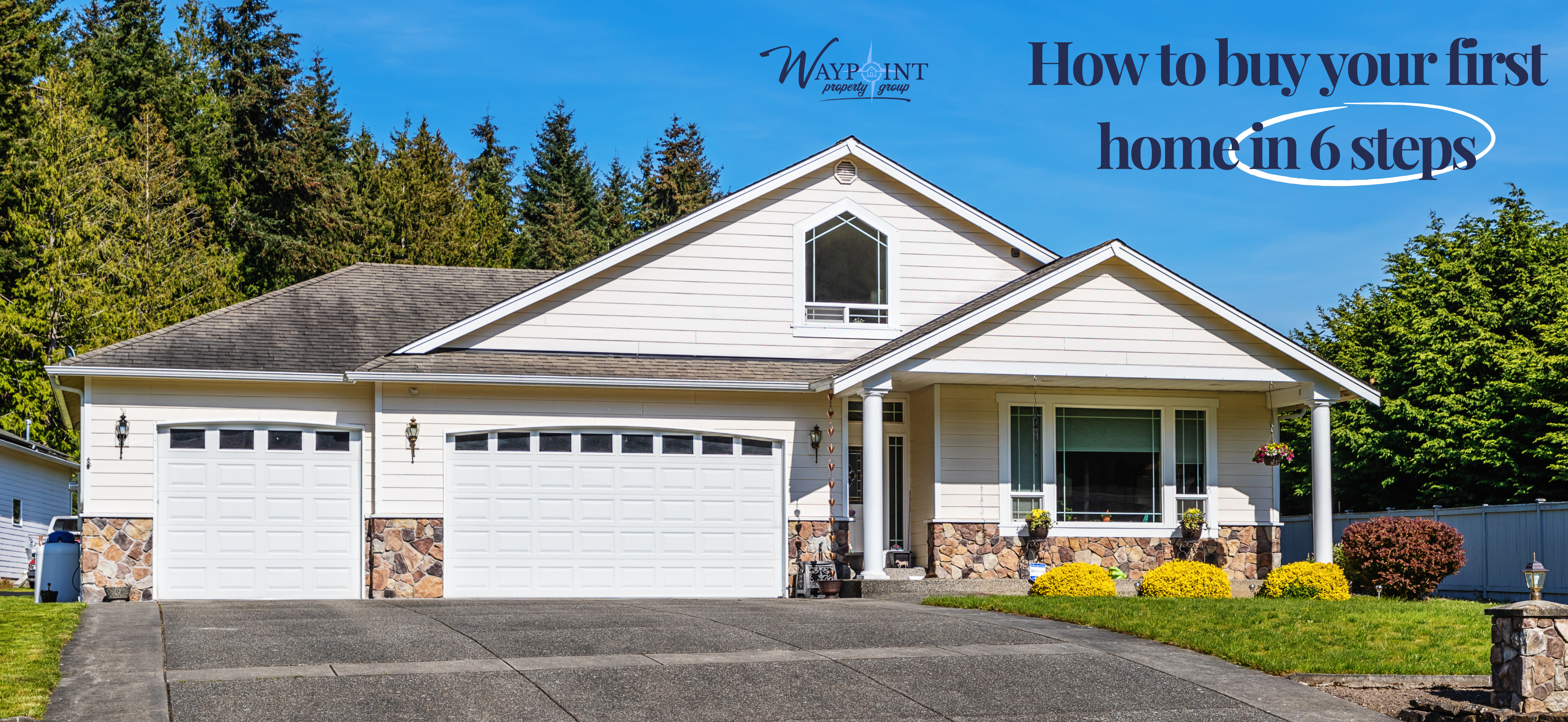 Buying a Home in 6 Simple Steps header image.