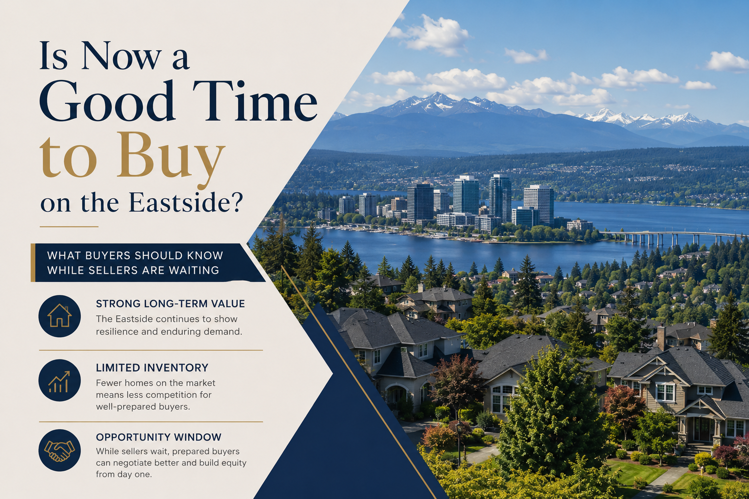 Is Now a Good Time to Buy on the Eastside? What Buyers Should Know While Sellers Are Waiting header image.