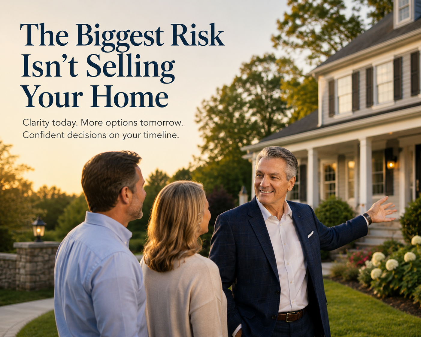 The Biggest Risk Isn't Selling Your Home header image.