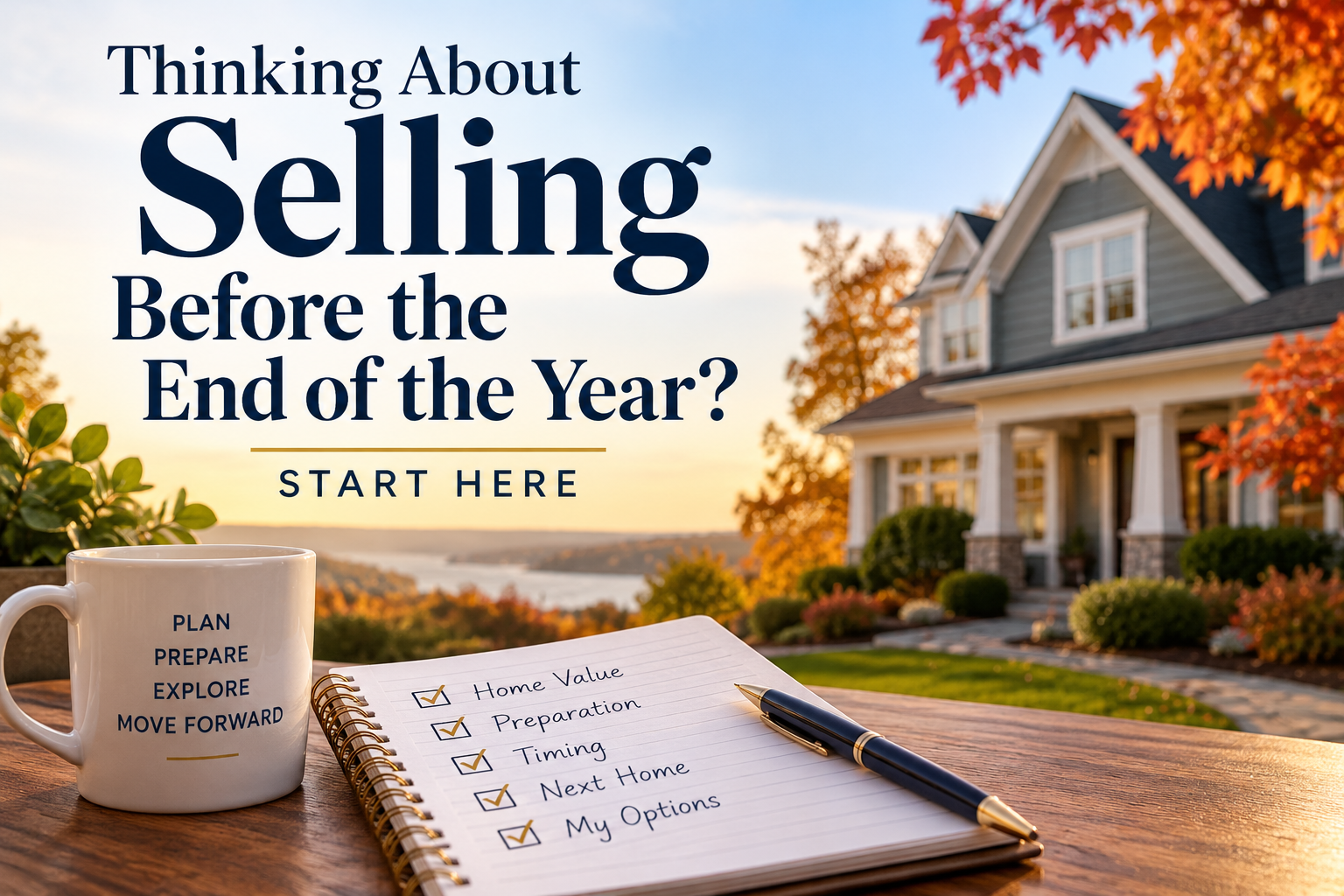 Thinking About Selling Before the End of the Year? Start Here. header image.
