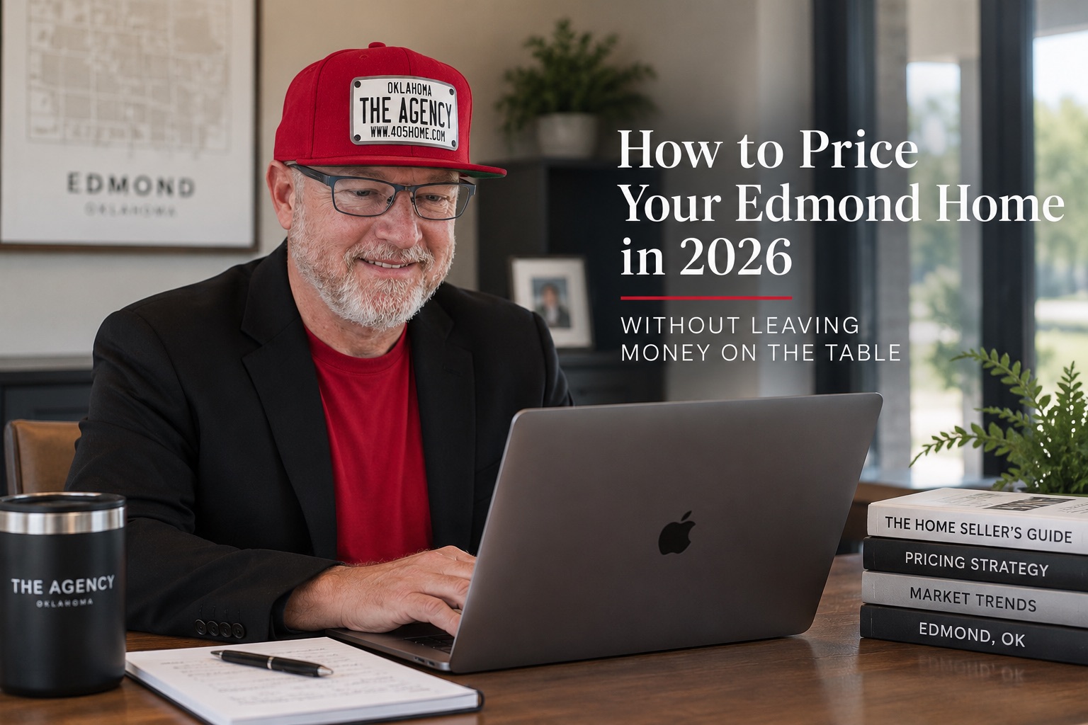 Alt: Ryan Hukill reviewing an Edmond home pricing strategy for a 2026 home seller