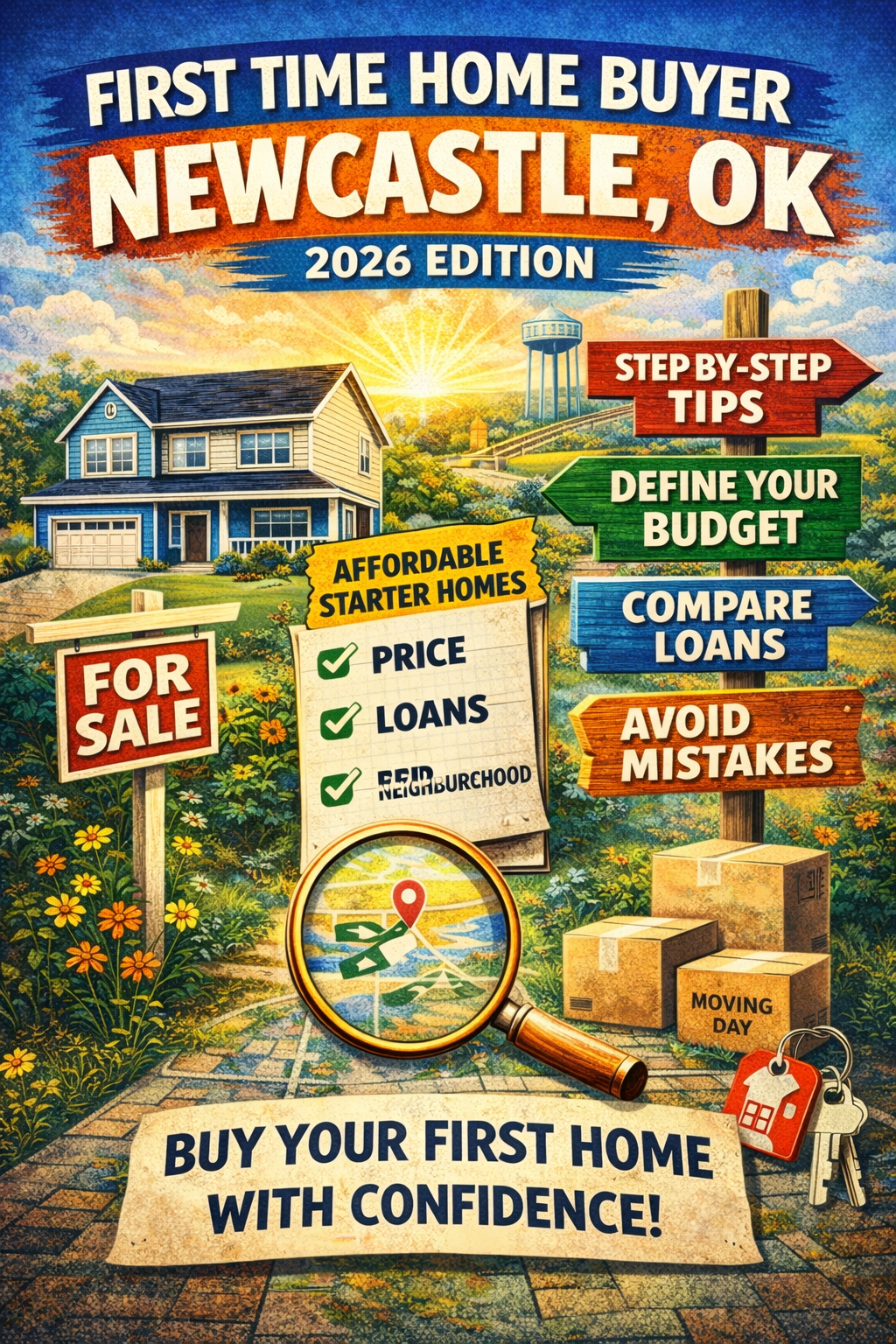 buying your first home in Newcastle OK, Newcastle OK first time buyer programs, starter homes Newcastle OK