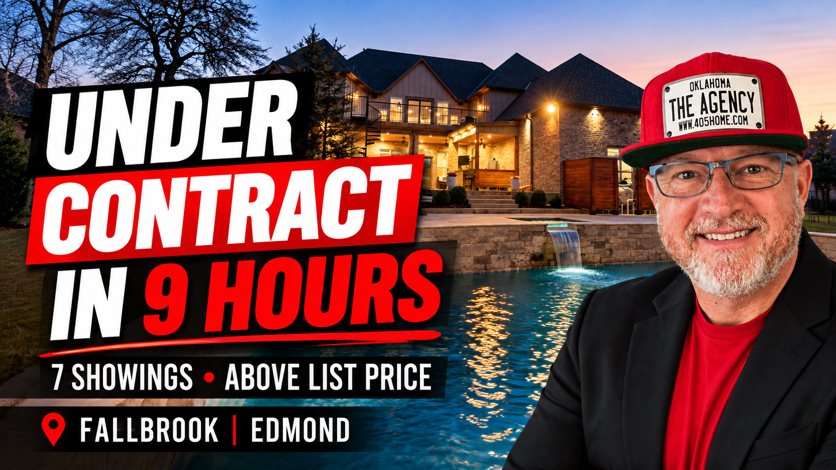 Fallbrook Edmond home under contract in 9 hours after 7 showings