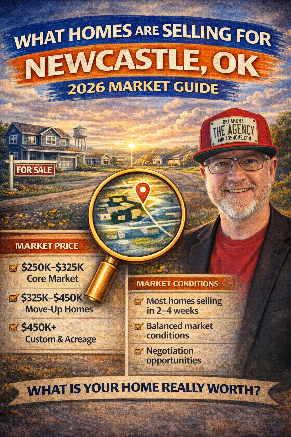 Newcastle OK housing market, average home price Newcastle OK, what homes sell for Newcastle Oklahoma