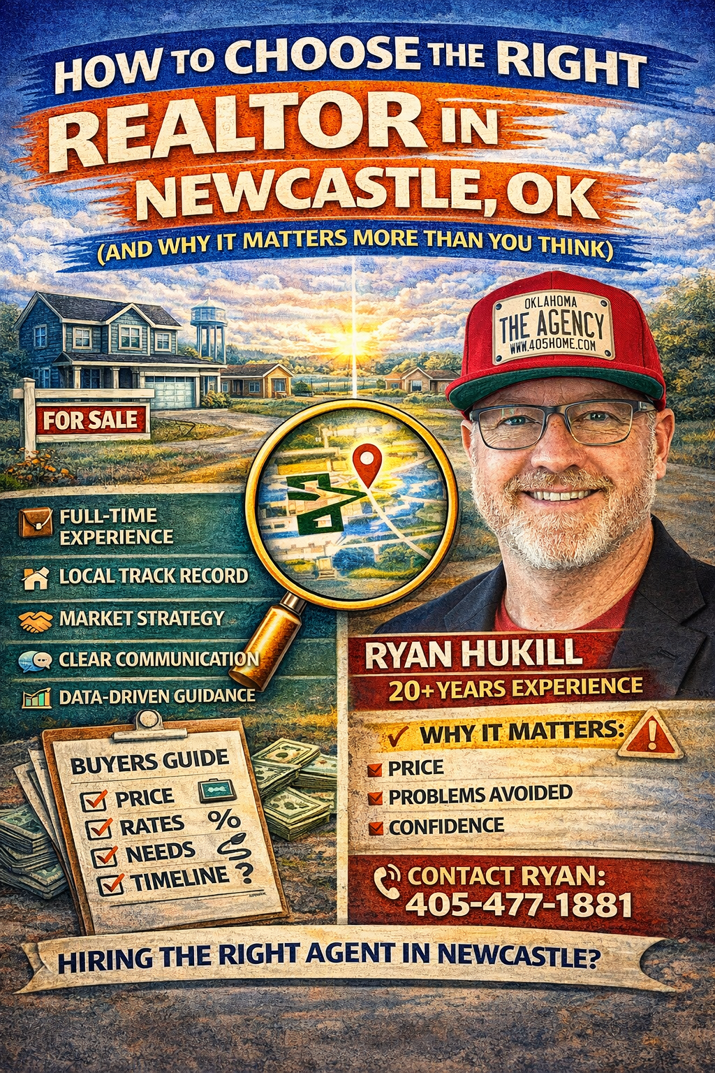 Newcastle OK real estate agent, top real estate agent Newcastle OK, how to choose a Realtor Newcastle OK