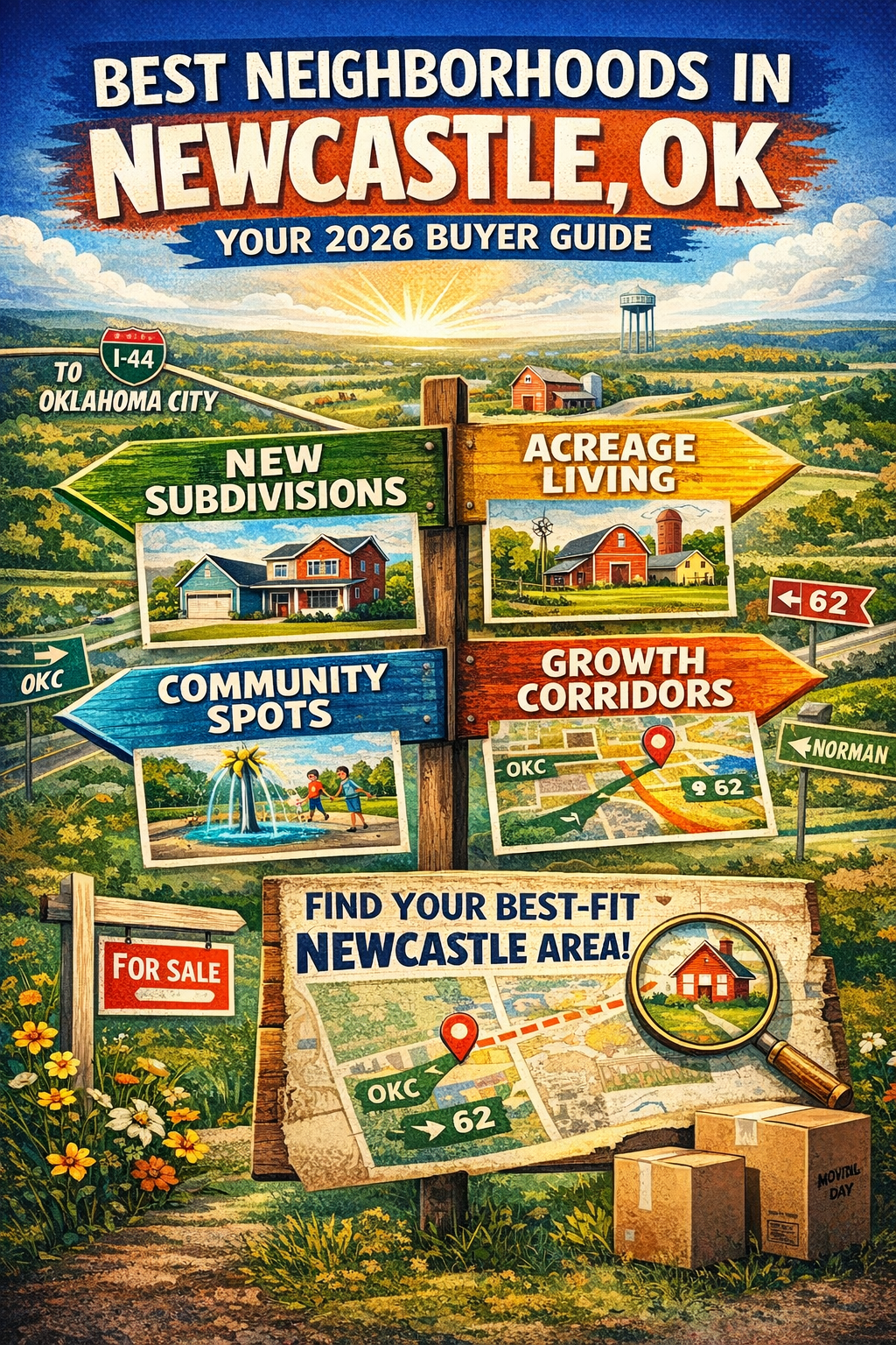 Newcastle OK subdivisions, Newcastle OK homes for sale by neighborhood, new neighborhoods in Newcastle OK