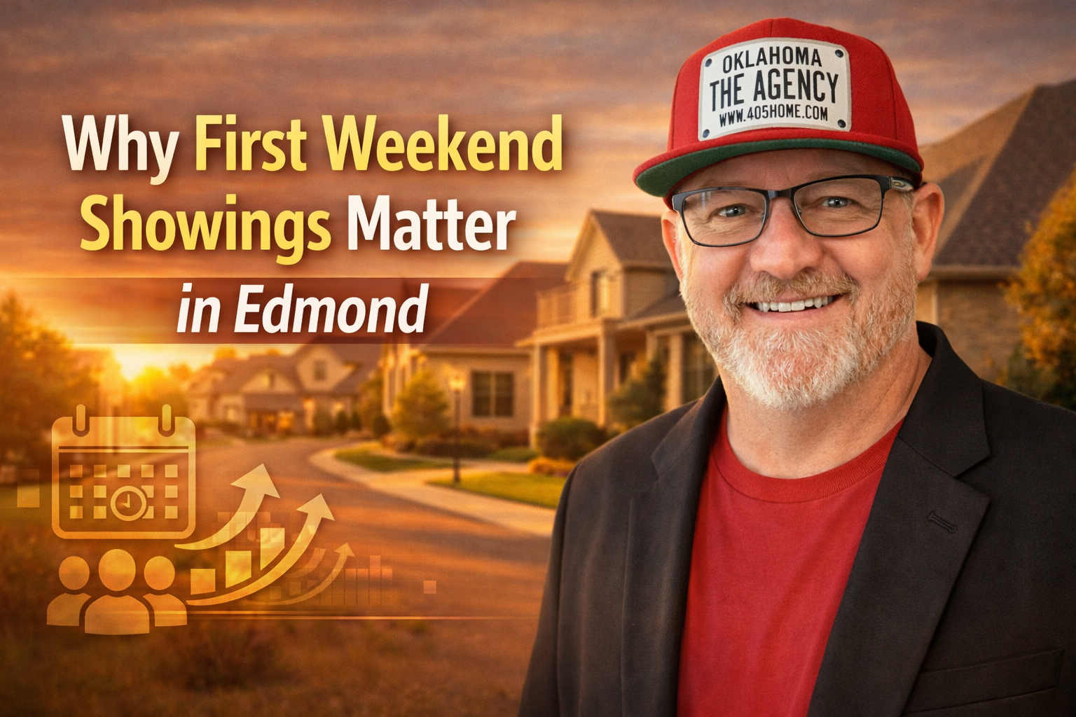 Edmond real estate expert explaining why first weekend showings drive stronger home sale results