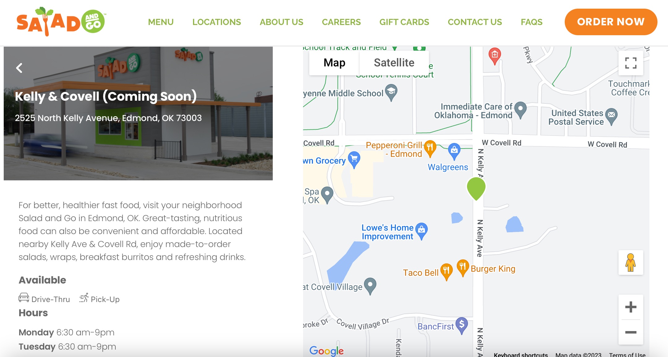 New 'Salad and Go' Coming Near Mitch Park header image.