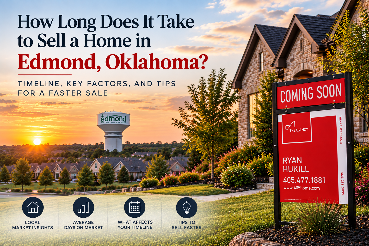 Edmond Oklahoma home selling timeline showing how long it takes to sell a home