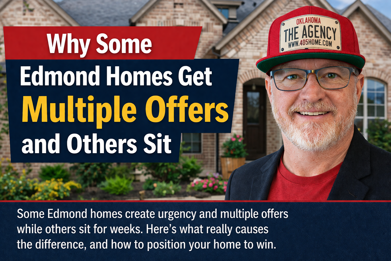 Ryan Hukill explaining why some Edmond homes get multiple offers while others sit on the market