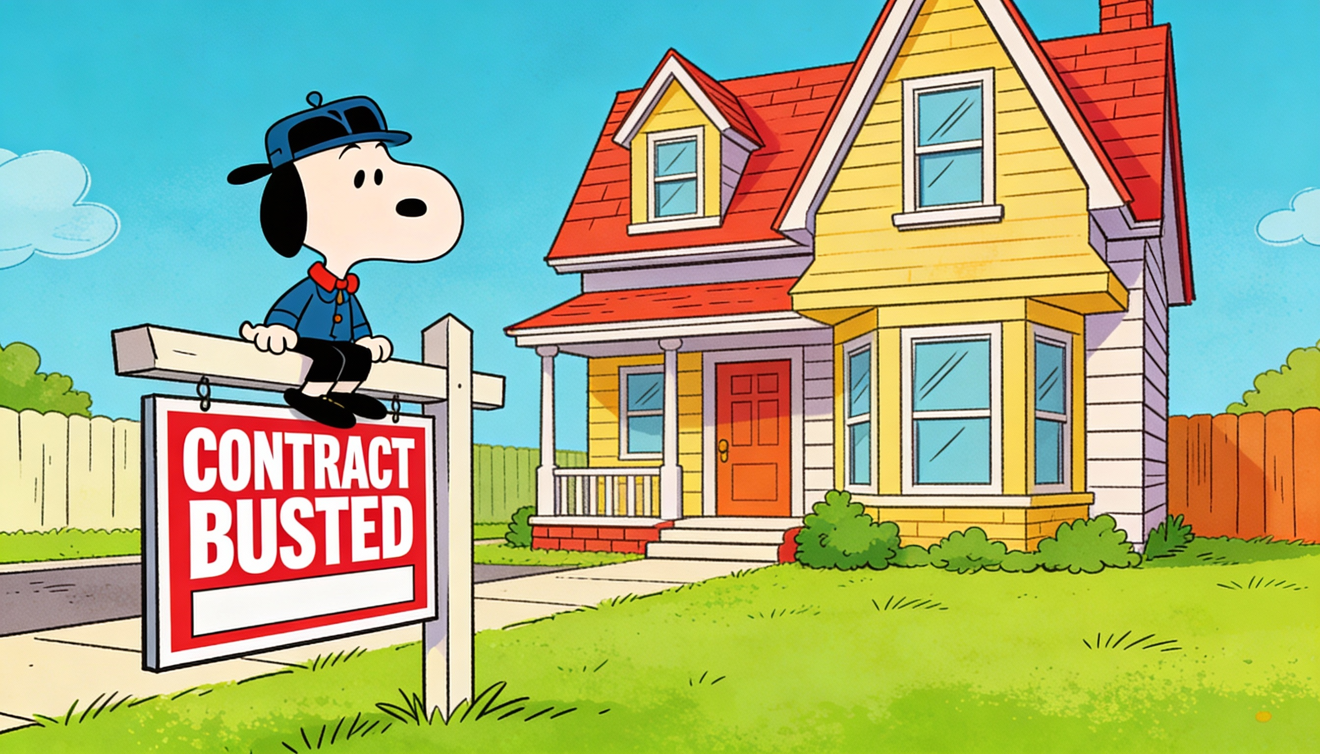 Why are so many home sale contracts busting