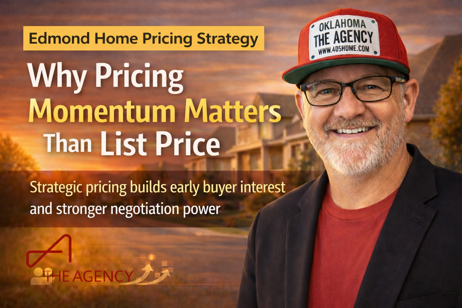 Edmond Oklahoma real estate agent Ryan Hukill explaining pricing momentum strategy for home sellers