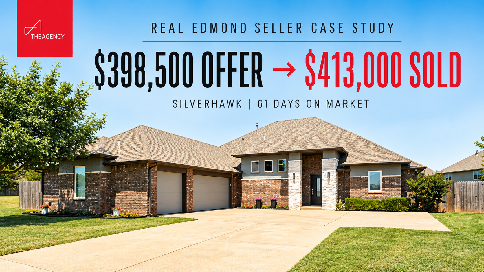 2433 NW 173rd Street in Silverhawk, Edmond Oklahoma seller case study