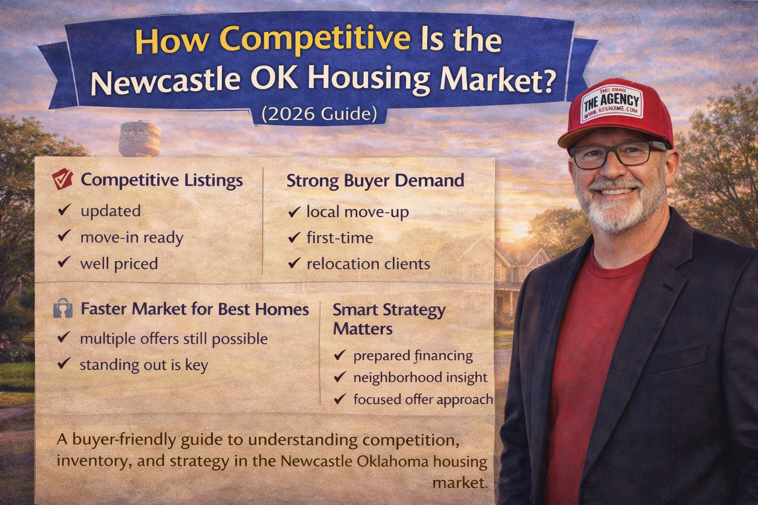 Ryan Hukill explains how competitive the Newcastle Oklahoma housing market is for buyers in 2026