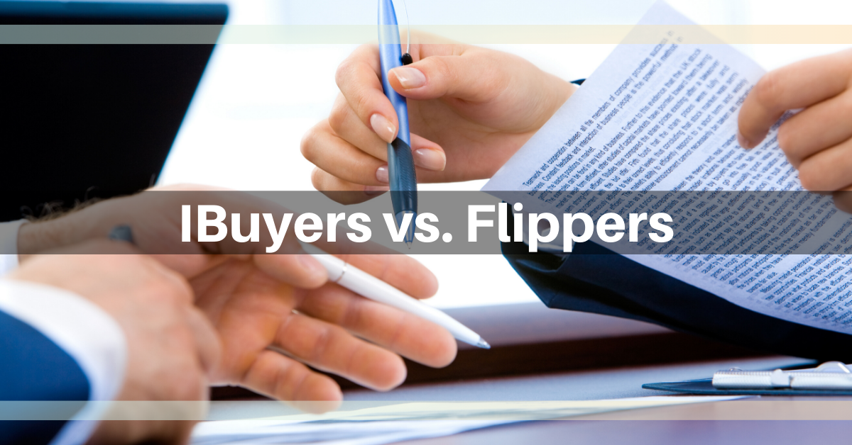 iBuyers vs. Flippers header image.