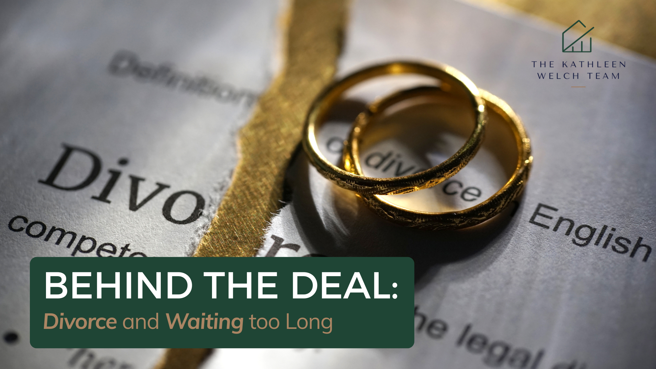 How waiting too long in a divorce can reduce home sale proceeds — know your net early.