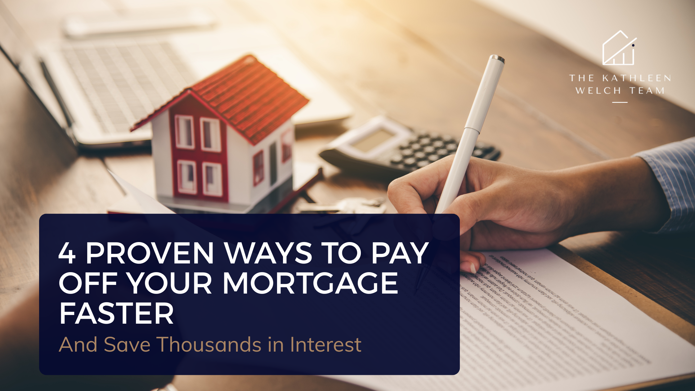 Homeowner reviewing mortgage payment strategies to build equity faster and save on interest.