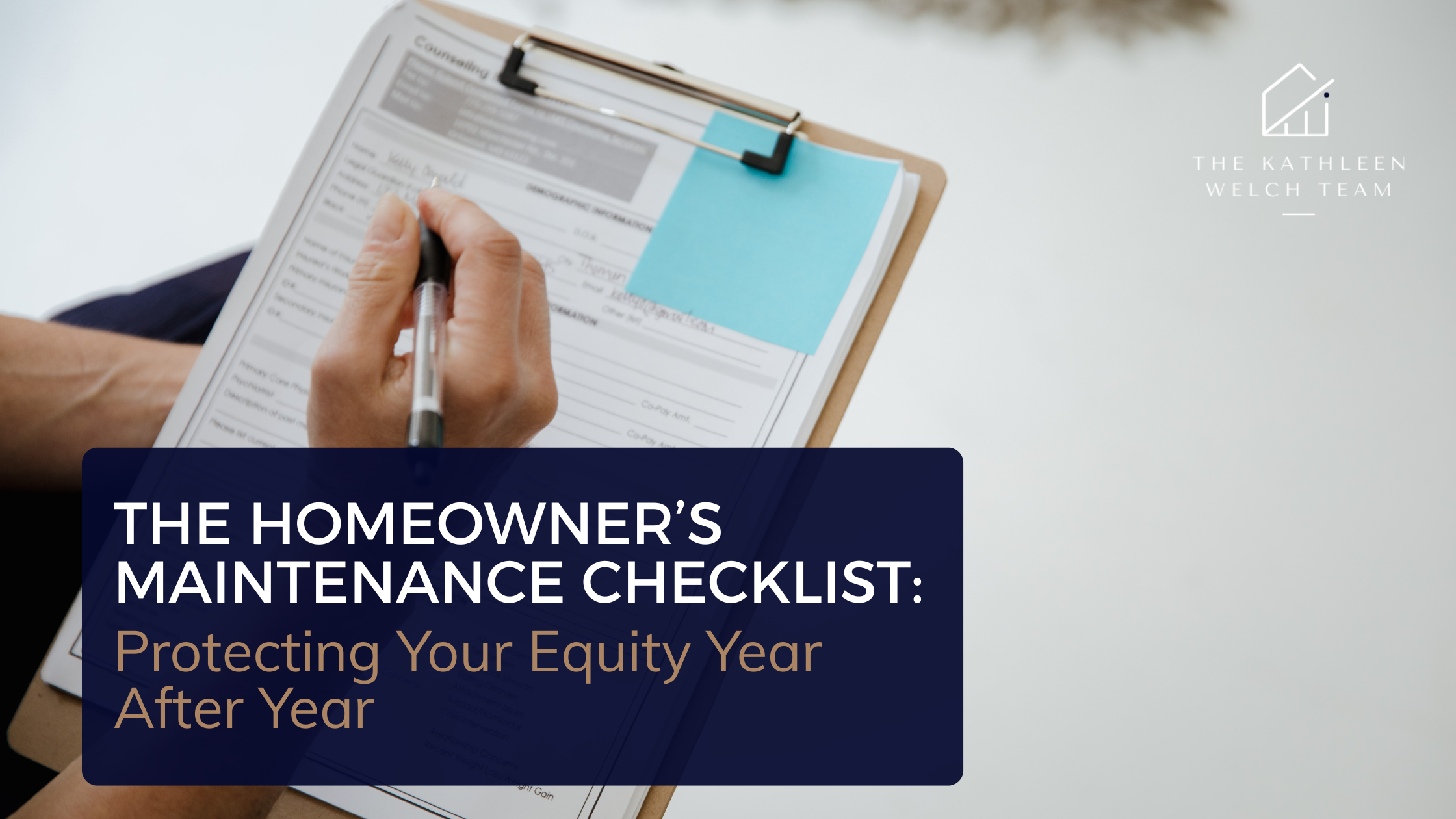 ome maintenance checklist with tasks that help homeowners protect equity and prevent costly repairs.