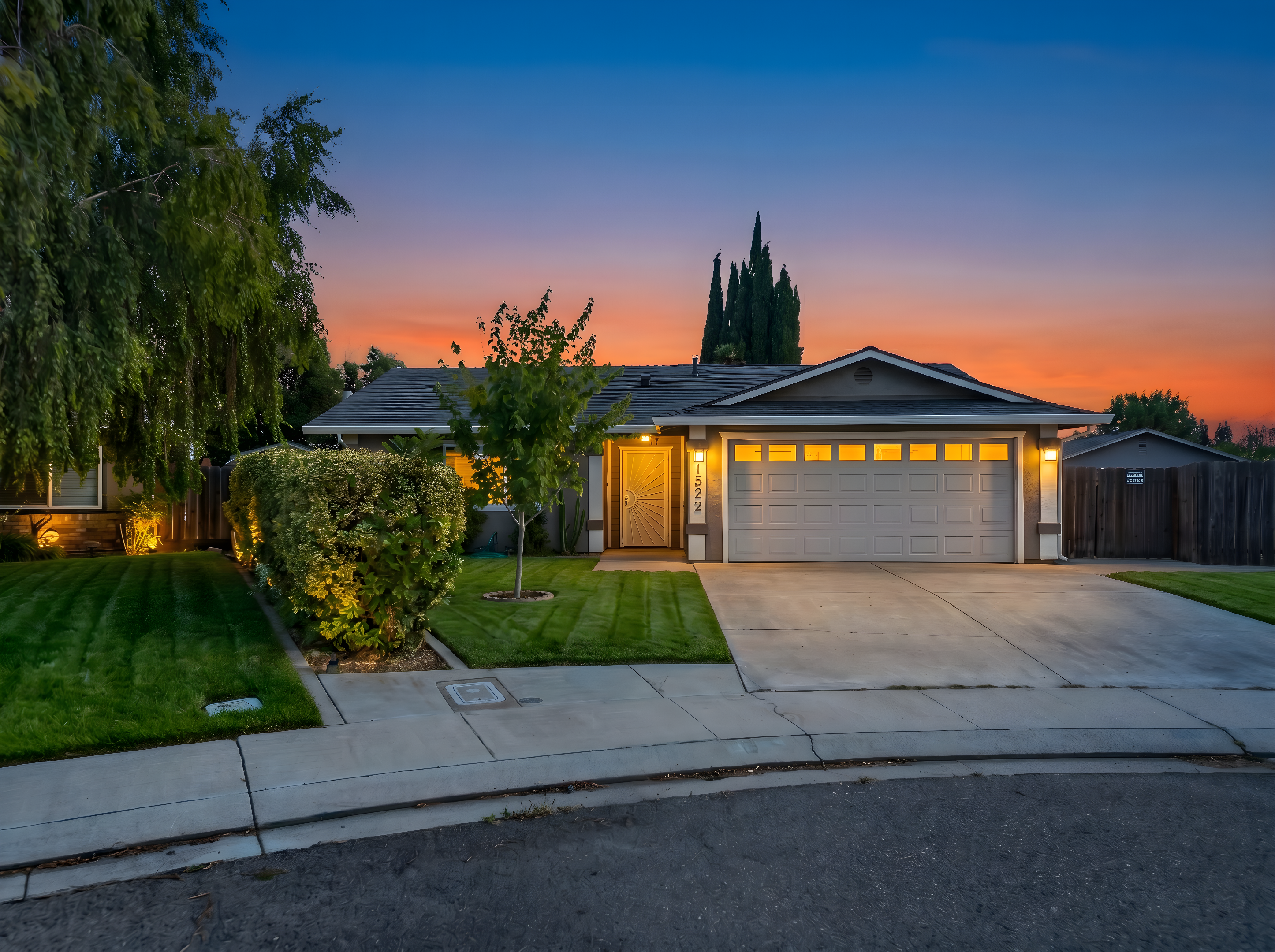 1522 Kiwi Court in Ripon California, a single-story home with a swimming pool, RV access, and spacious backyard in The Central Valley.